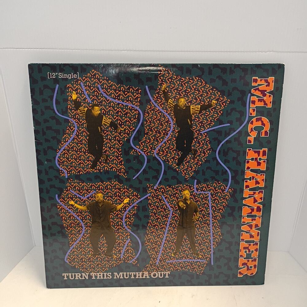 MC Hammer "Turn This Mutha Out" 1988 Vinyl 12" SINGLE, Capitol Records